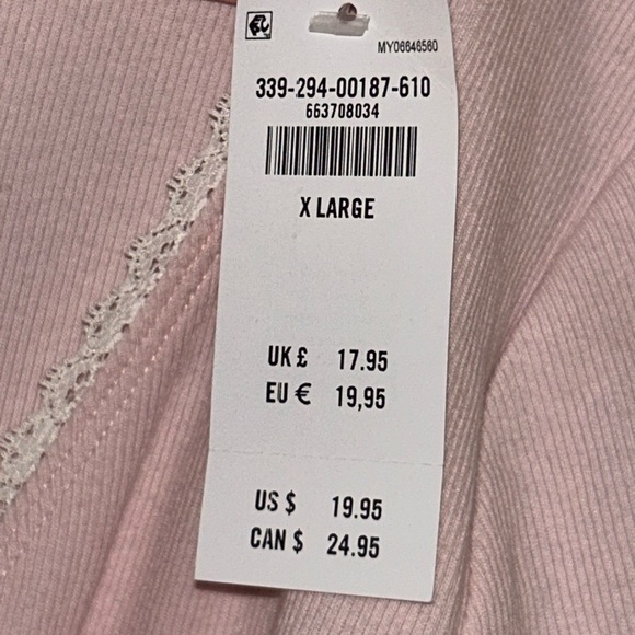 Hollister Pink Wrap Babydoll Shirt - Picture 3 of 3